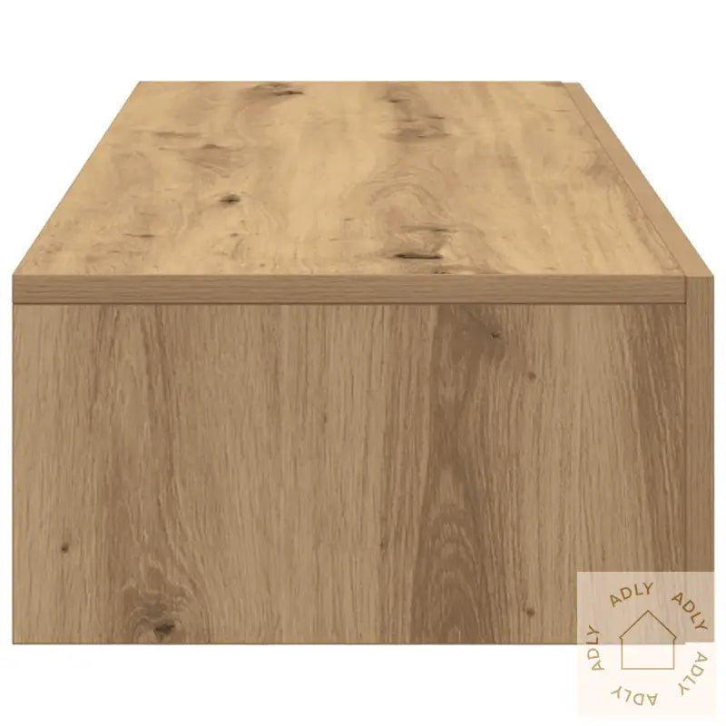 Vegghylle Med Skuffer Artisian Eik 100X36X19 Cm Konstruert Tre