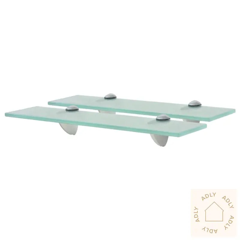 Flytende Hyller 2 Stk Glass 40X20 Cm 8 Mm