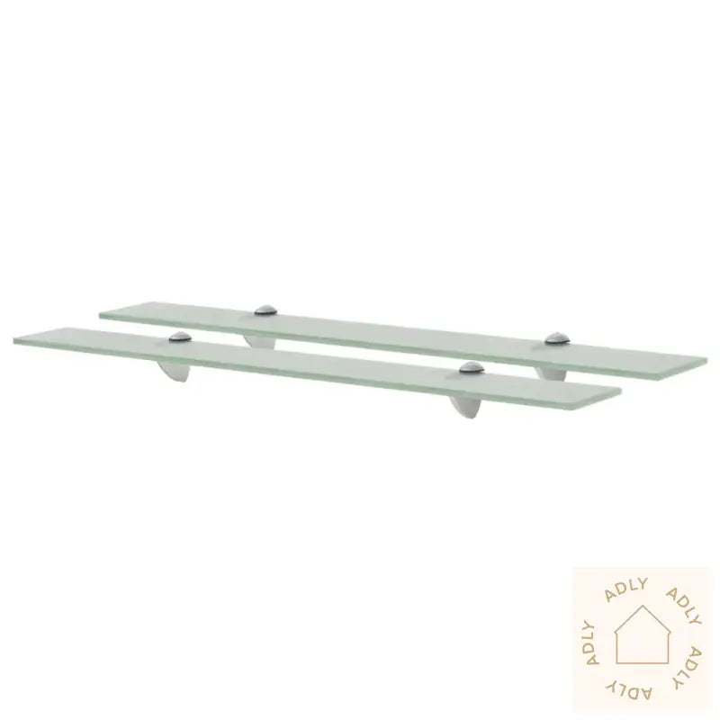 Flytende Hyller 2 Stk Glass 70X20 Cm 8 Mm