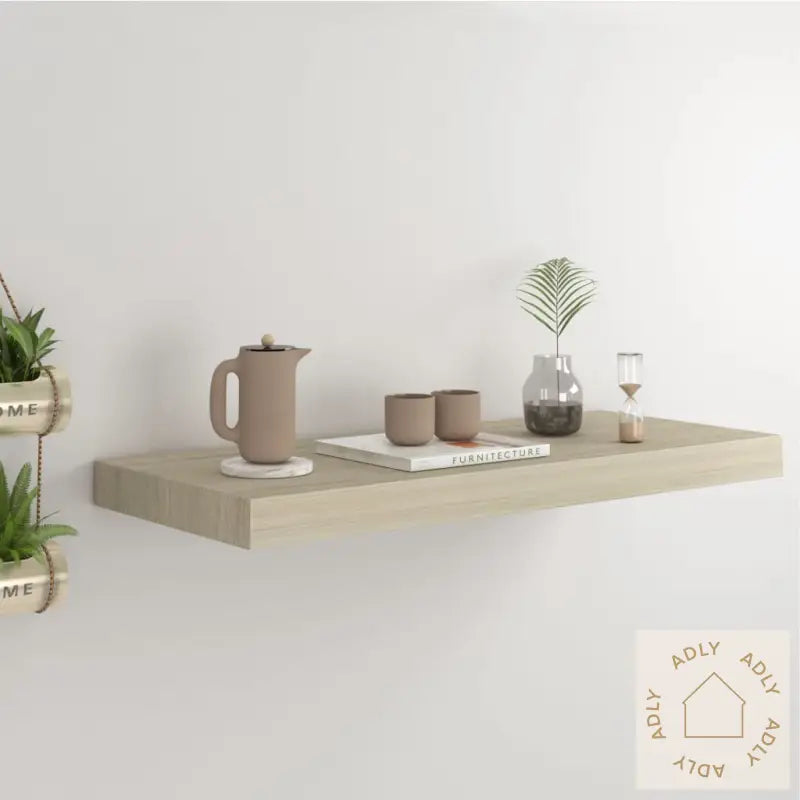 Flytende Vegghylle Eik 60X23,5X3,8 Cm Mdf