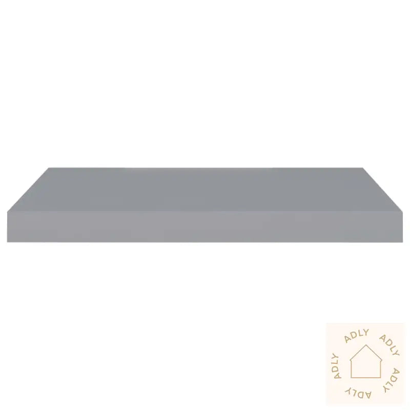 Flytende Vegghylle Grå 60X23,5X3,8 Cm Mdf