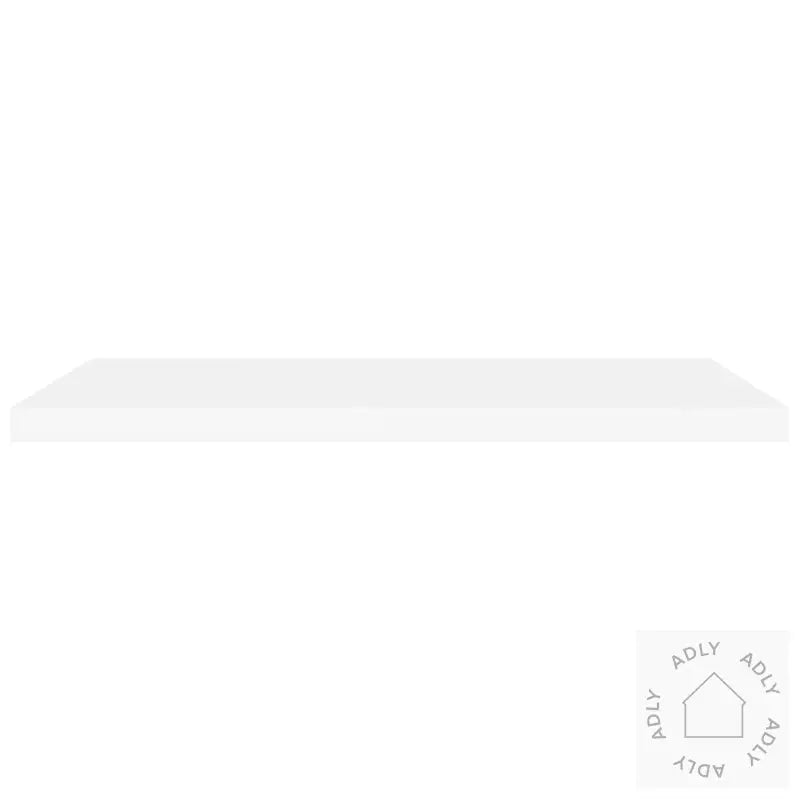 Flytende Vegghylle Hvit 90X23,5X3,8 Cm Mdf