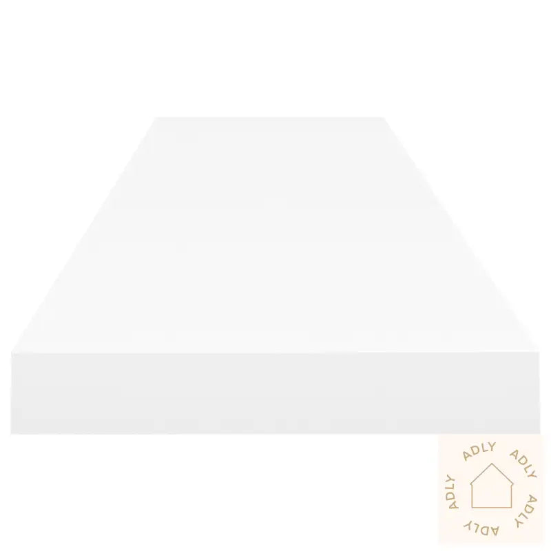 Flytende Vegghylle Hvit 120X23,5X3,8 Cm Mdf