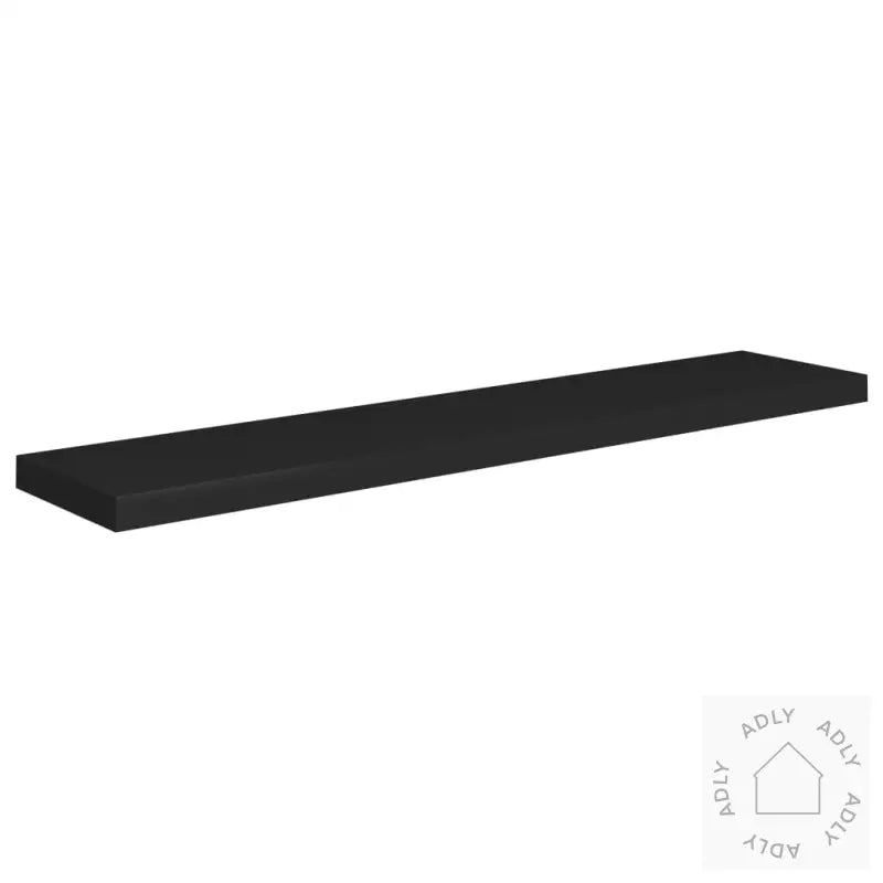 Flytende Vegghylle Svart 120X23,5X3,8 Cm Mdf