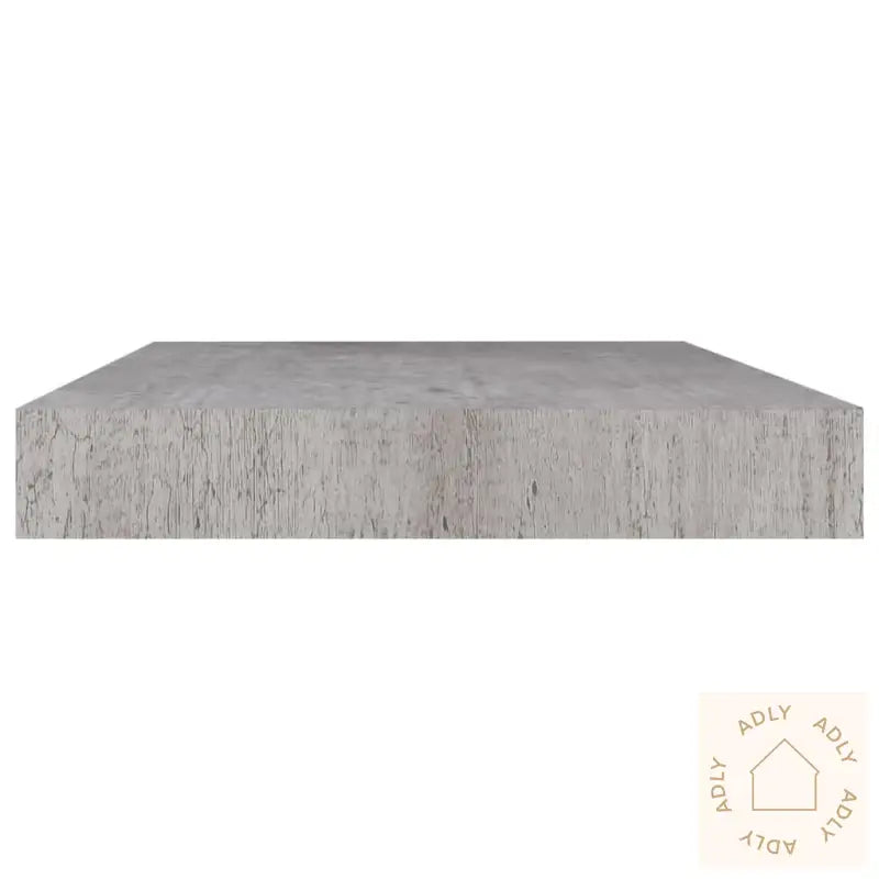 Flytende Vegghylle Betonggrå 40X23X3,8 Cm Mdf