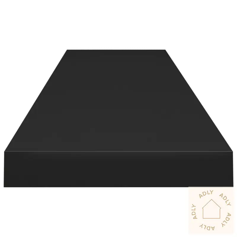 Flytende Vegghylle Svart 120X23,5X3,8 Cm Mdf