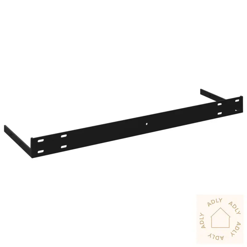 Flytende Vegghylle Svart 120X23,5X3,8 Cm Mdf