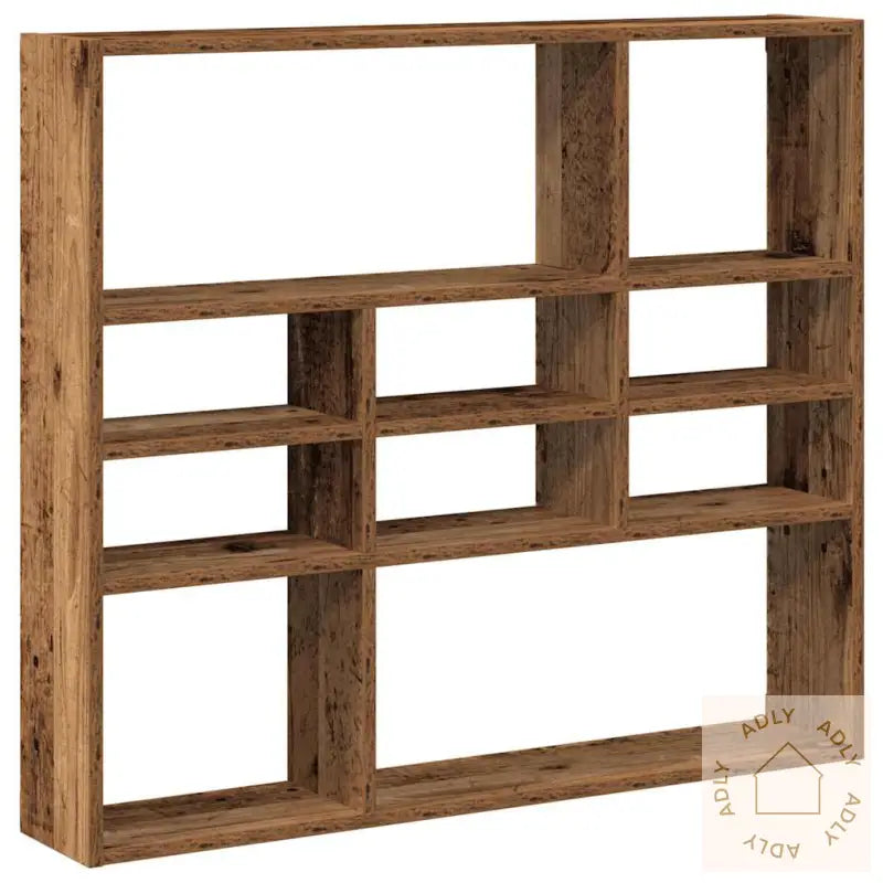 Vegghylle Gammelt Tre 90X16X78 Cm Konstruert Tre