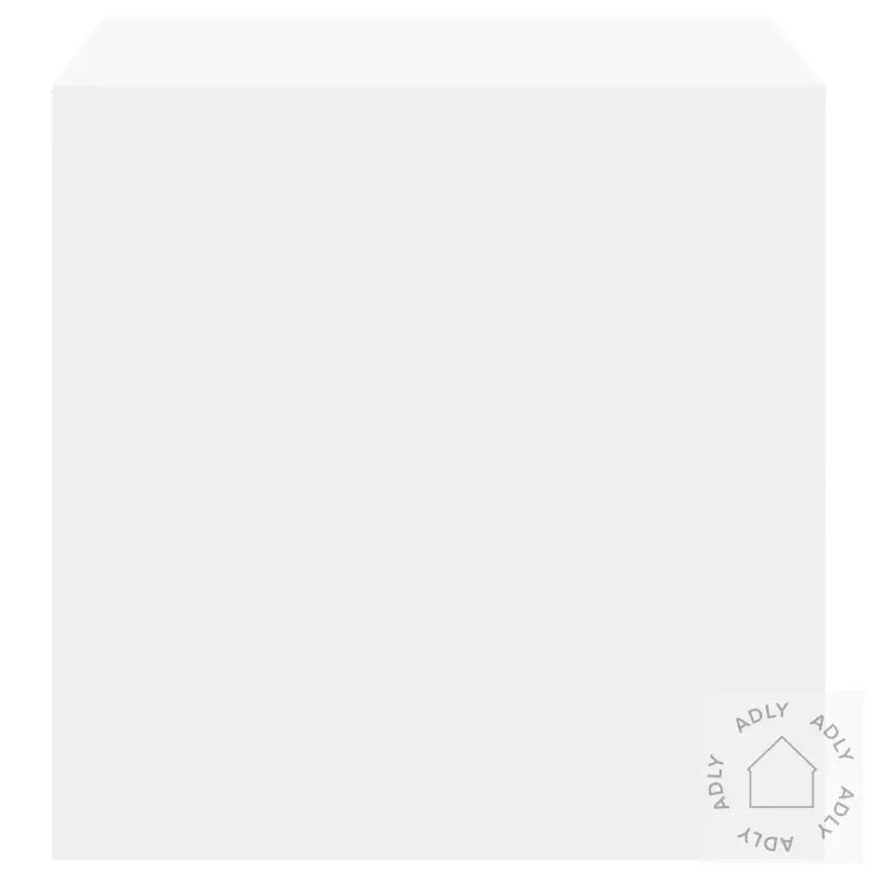 Veggskap 37X37X37 Cm Sponplate Hvit