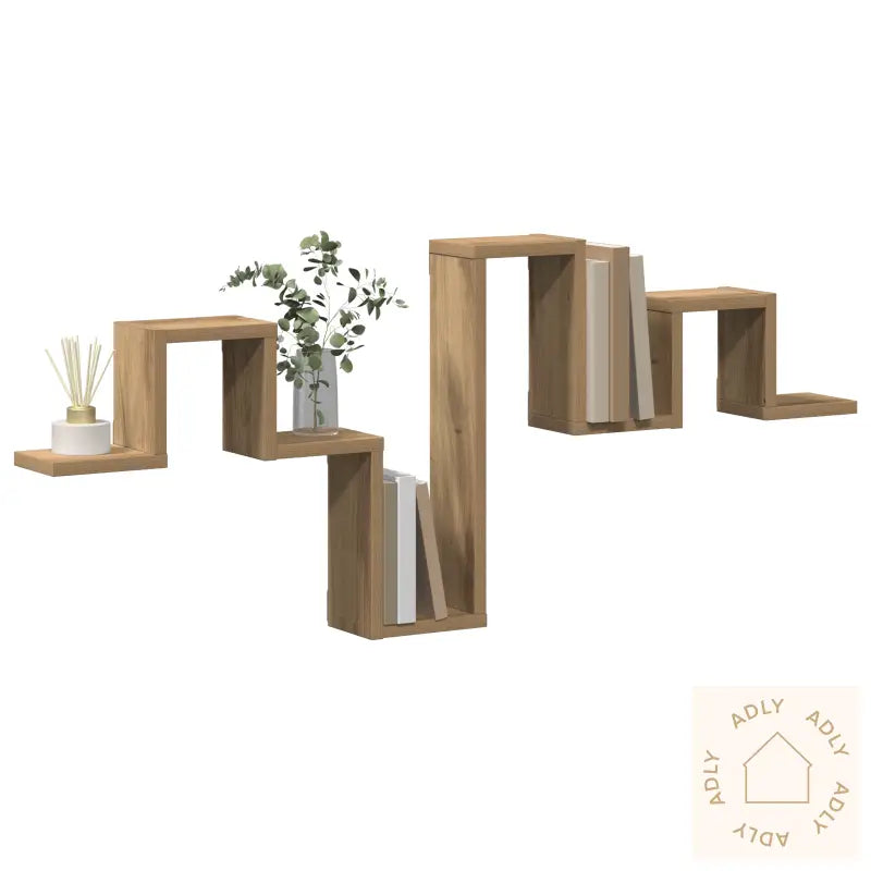 Vegghylle Artisan Eik 104,5X10X43 Cm Konstruert Tre