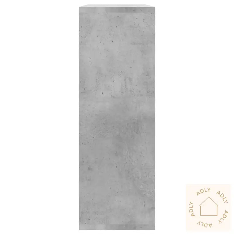 Vegghyller Betonggrå 104X20X58,5 Cm Konstruert Tre