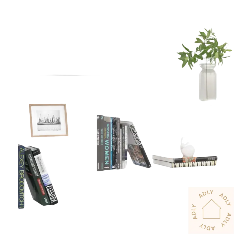 Hvitt zigzag bokhylle for åpne rom og stilfull lagring hjemme