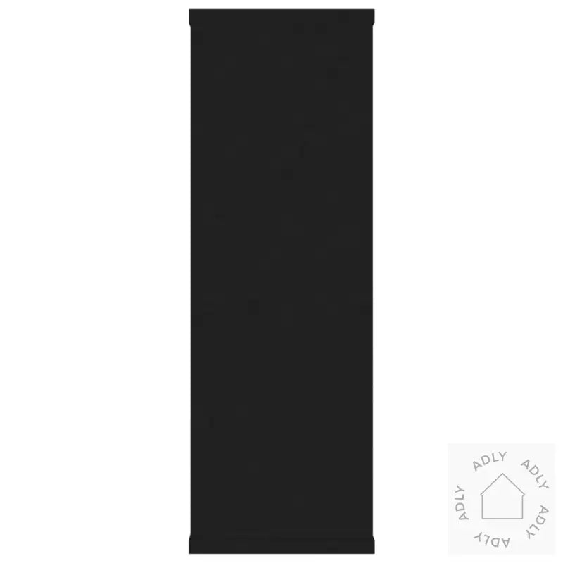 Vegghyller Svart 104X20X58,5 Cm Konstruert Tre
