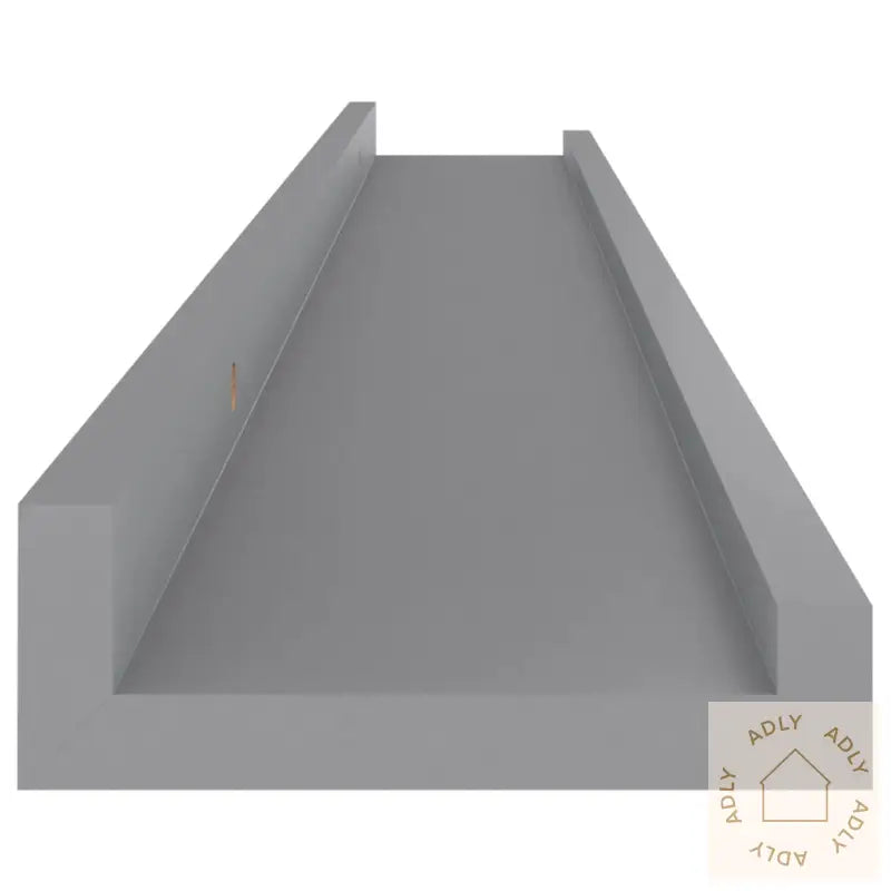Vegghyller 4 Stk Grå 80X9X3 Cm
