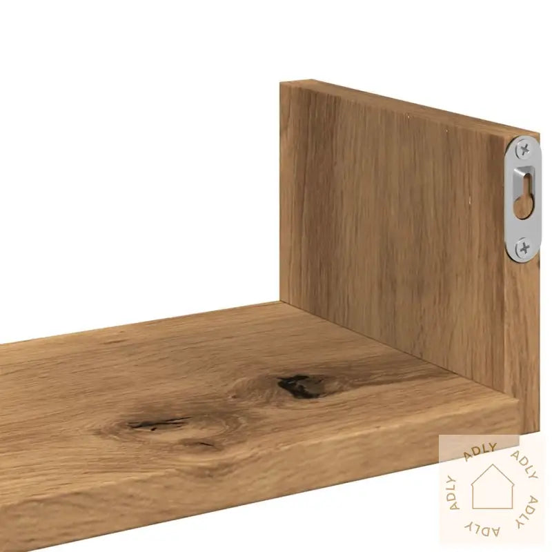 Vegghyller 3 Stk Artisan Eik Konstruert Tre