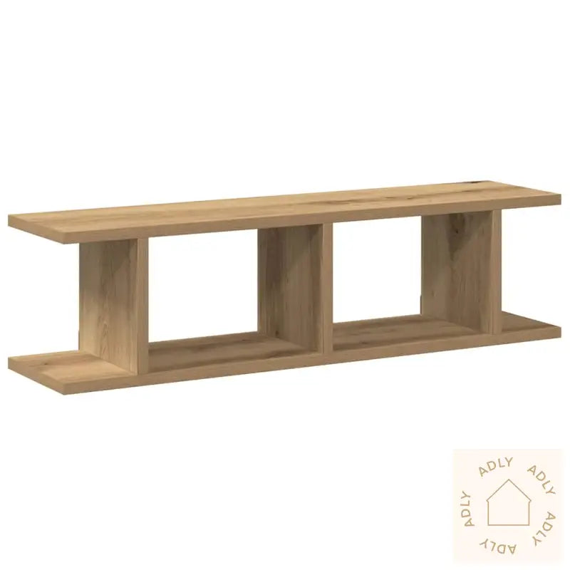 Vegghyller 2 Stk Artisan Eik 75X18X20 Cm Konstruert Tre