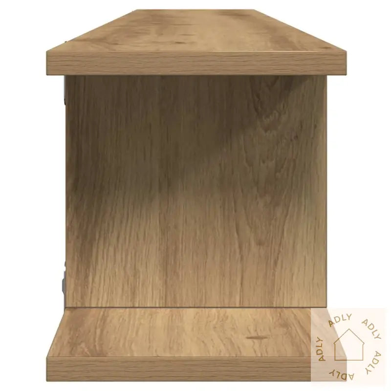 Vegghyller 2 Stk Artisan Eik 105X18X20 Cm Konstruert Tre