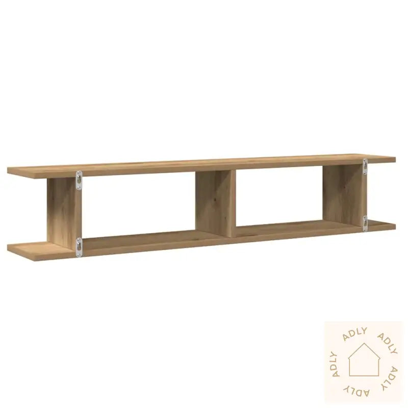 Vegghyller 2 Stk Artisan Eik 105X18X20 Cm Konstruert Tre