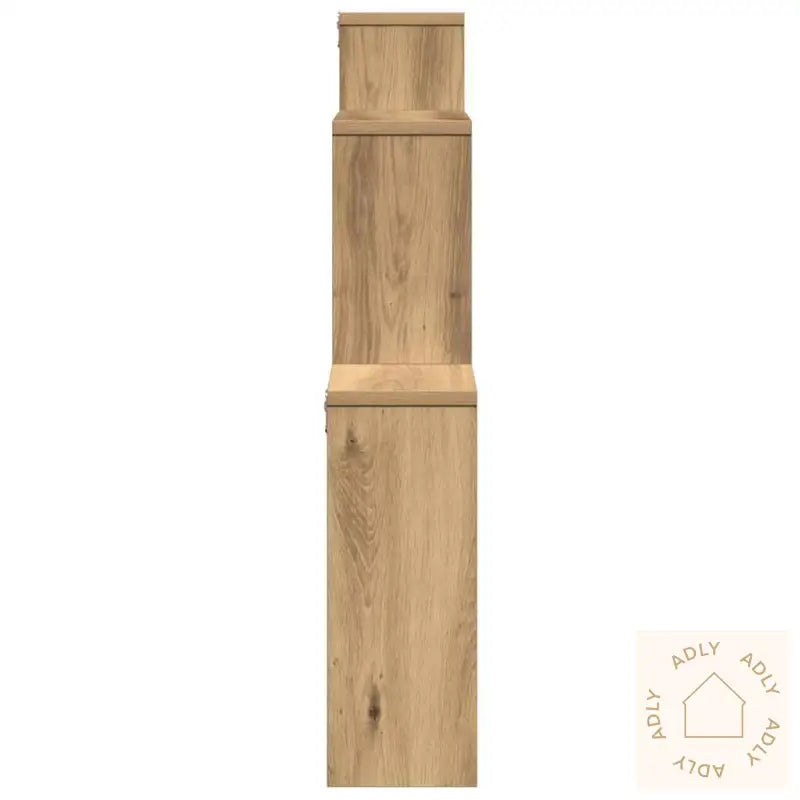 Vegghylle Artisan Eik 80X15X78,5 Cm Konstruert Tre