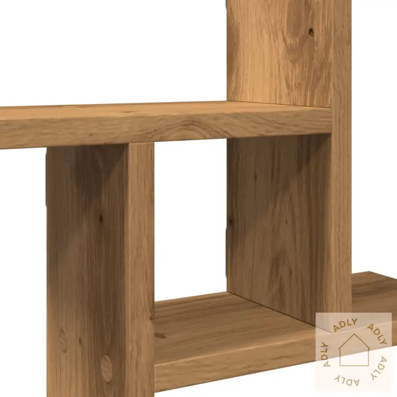 Vegghyller 2 Stk Artisan Eik 38X12X38 Cm Konstruert Tre
