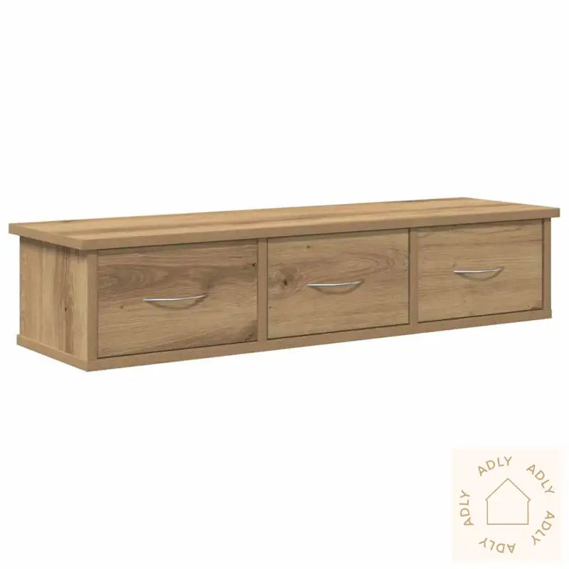 Veggskap Artisan Eik 88X26X18,5 Cm Konstruert Tre