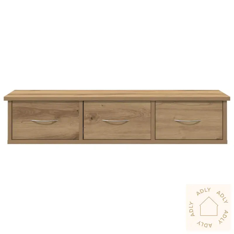 Veggskap Artisan Eik 88X26X18,5 Cm Konstruert Tre