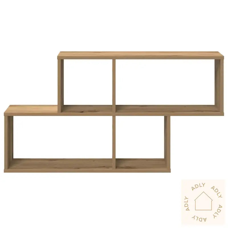 Vegghylle Artisan Eik 100X18X53 Cm Konstruert Tre