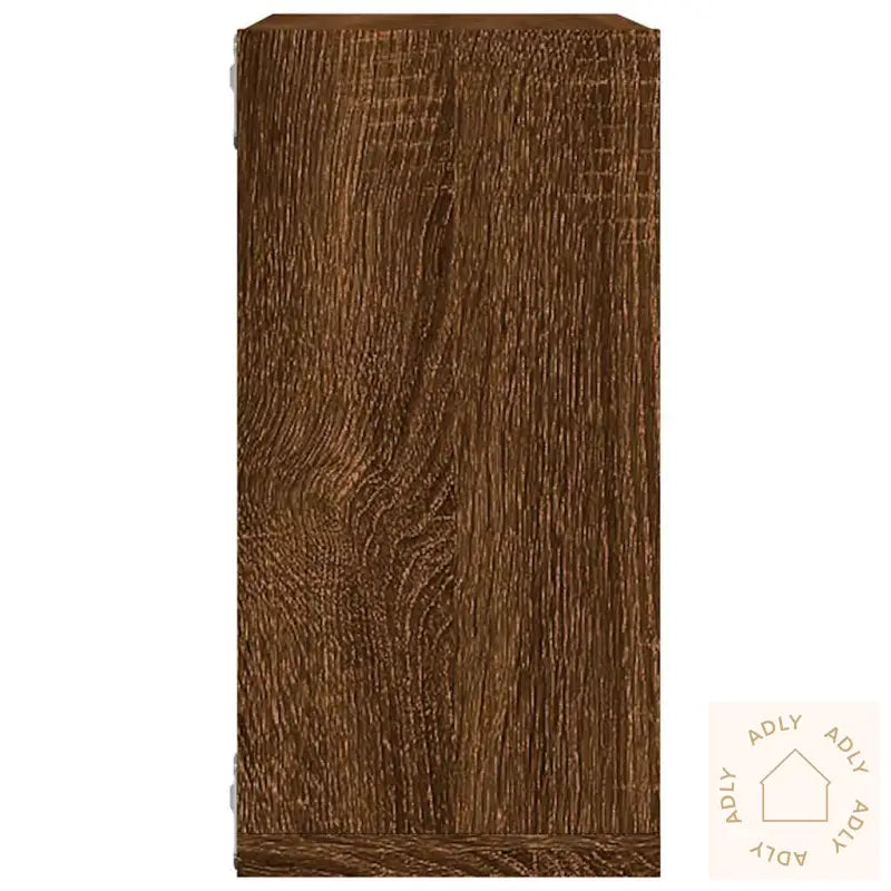Vegghyller Kubeformet 6 Stk Brun Eik 30X15X30 Cm