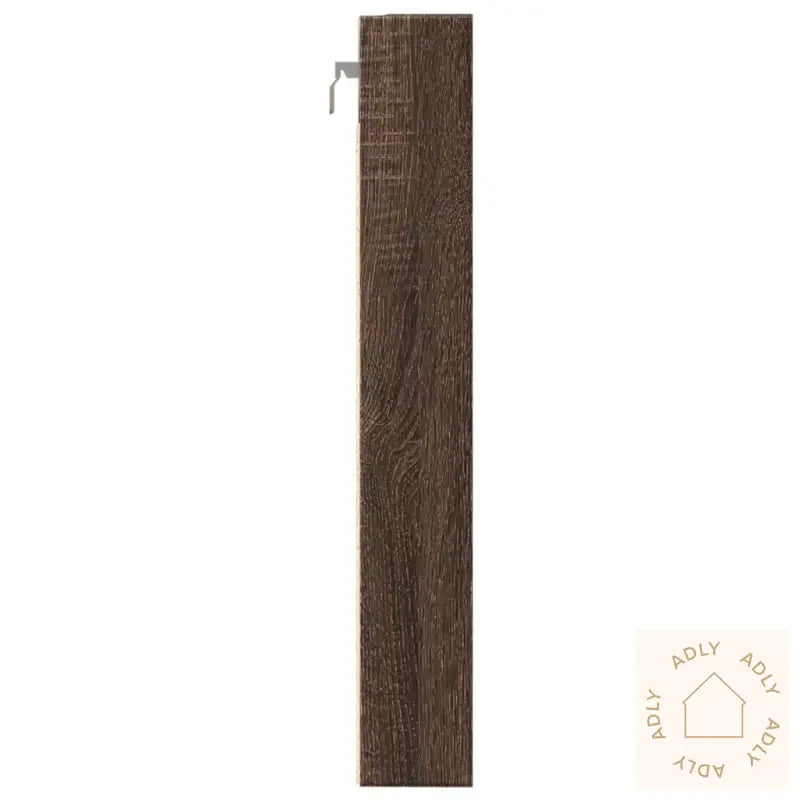 Hyller Brun Eik 80X8,5X58 Cm Konstruert Tre