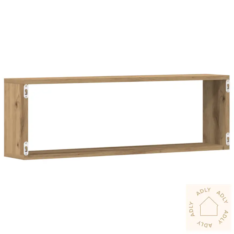 Vegghyller 4 Stk Artisan Eik 80X15X26 Cm Laget Av Tre