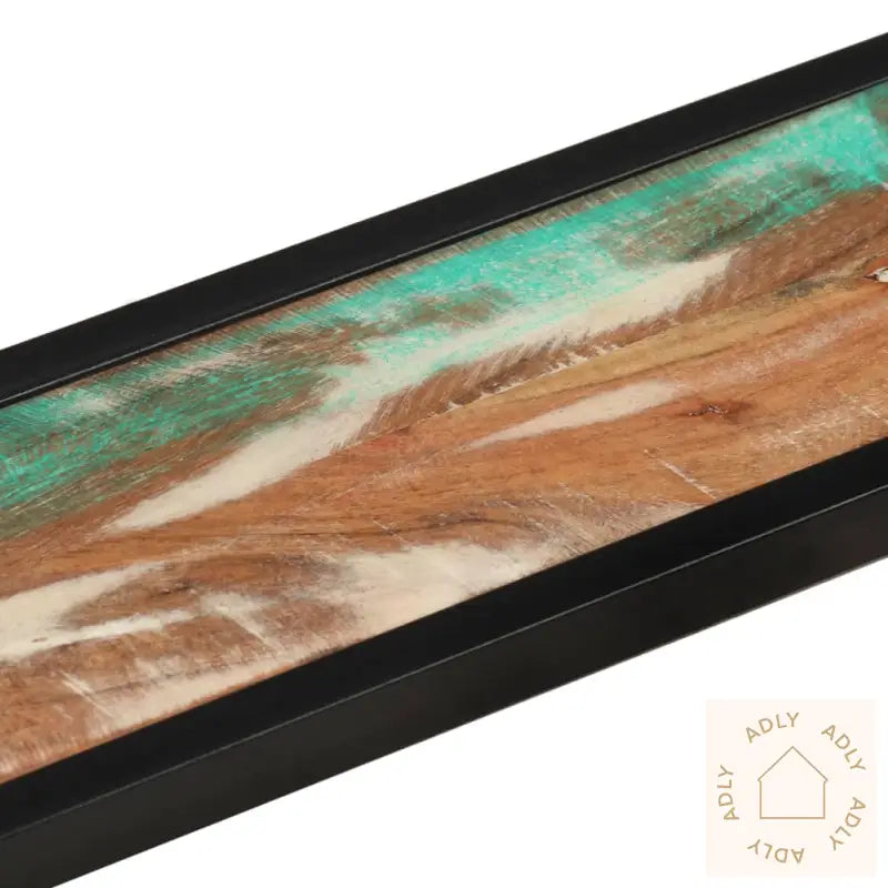 Vegghyller 2 Stk 110X17X17 Cm Gjenvunnet Heltre Og Jern