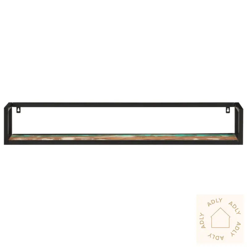Vegghyller 2 Stk 110X17X17 Cm Gjenvunnet Heltre Og Jern