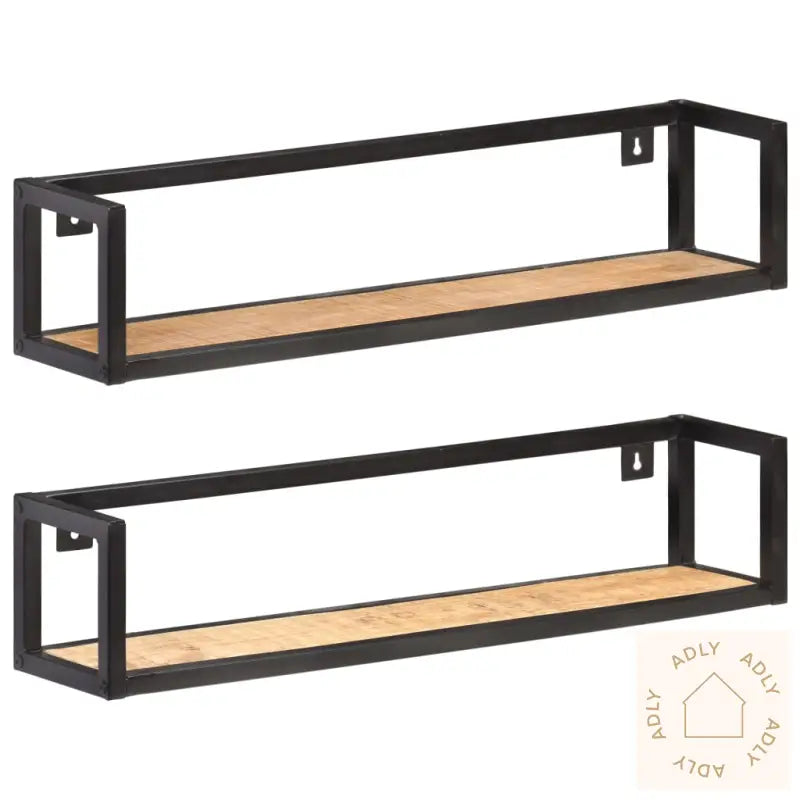 Vegghyller 2 Stk 80 Cm Grov Heltre Mango