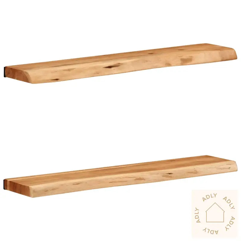 Vegghyller 2 Stk 80X20X3,5 Cm Heltre Akasie