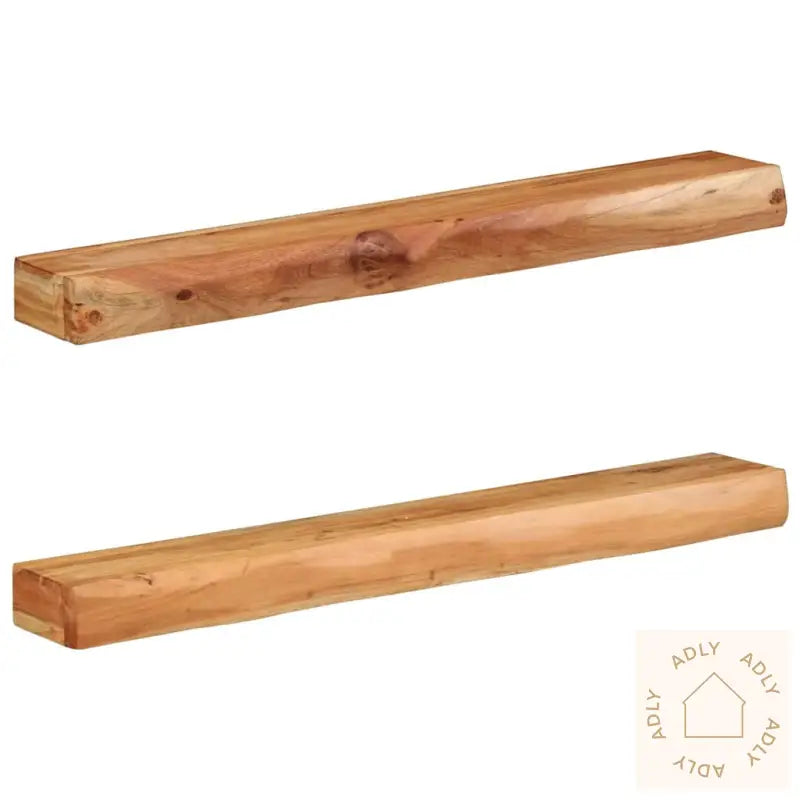 Vegghyller 2 Stk 100X17X8 Cm Heltre Akasie