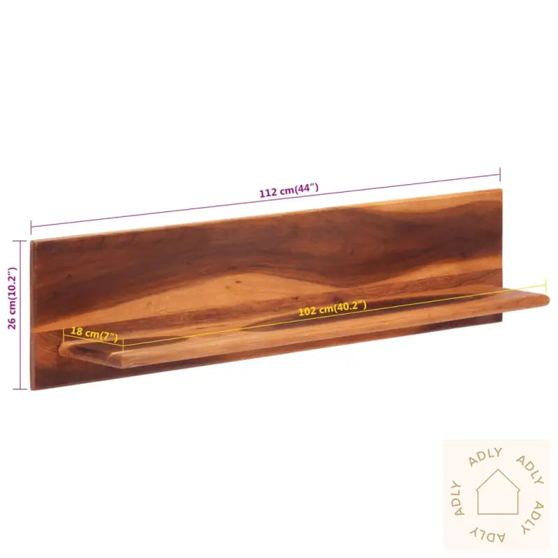 Vegghyller 2 Stk 112X20X26 Cm Heltre Akasie