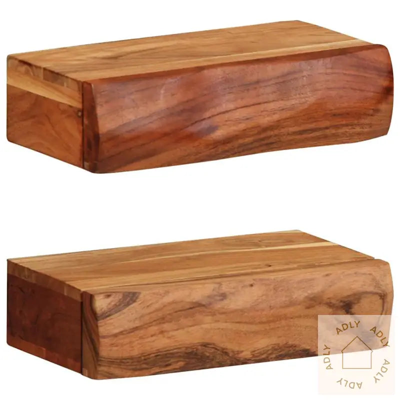 Vegghyller 2 Stk 30X17X8 Cm Heltre Akasie