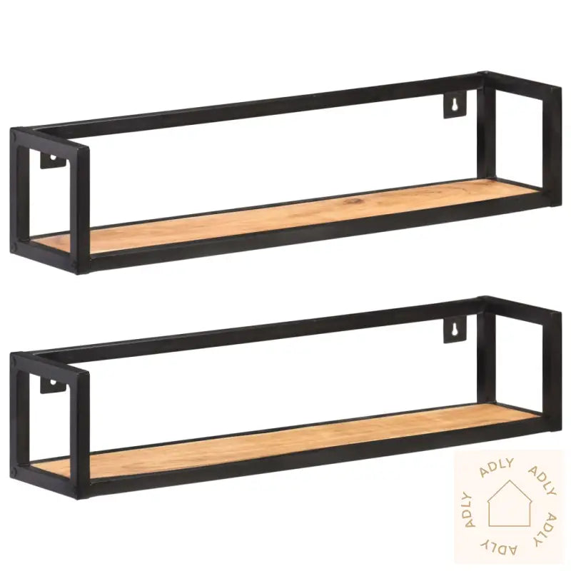 Vegghyller 2 Stk 80 Cm Heltre Akasie