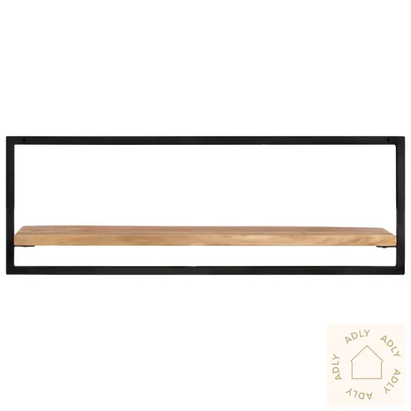 Vegghyller 2 Stk 100X24X35 Cm Heltre Akasie Og Stål