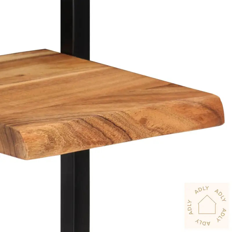 Vegghyller 2 Stk 25X25X75 Cm Heltre Akasie Og Stål