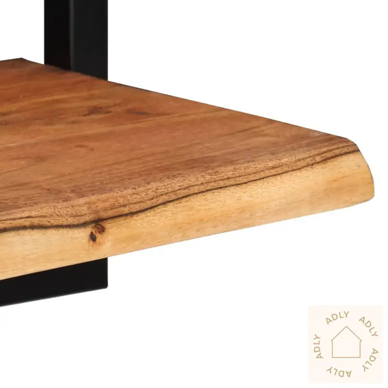 Vegghyller 2 Stk 25X25X35 Cm Heltre Akasie Og Stål