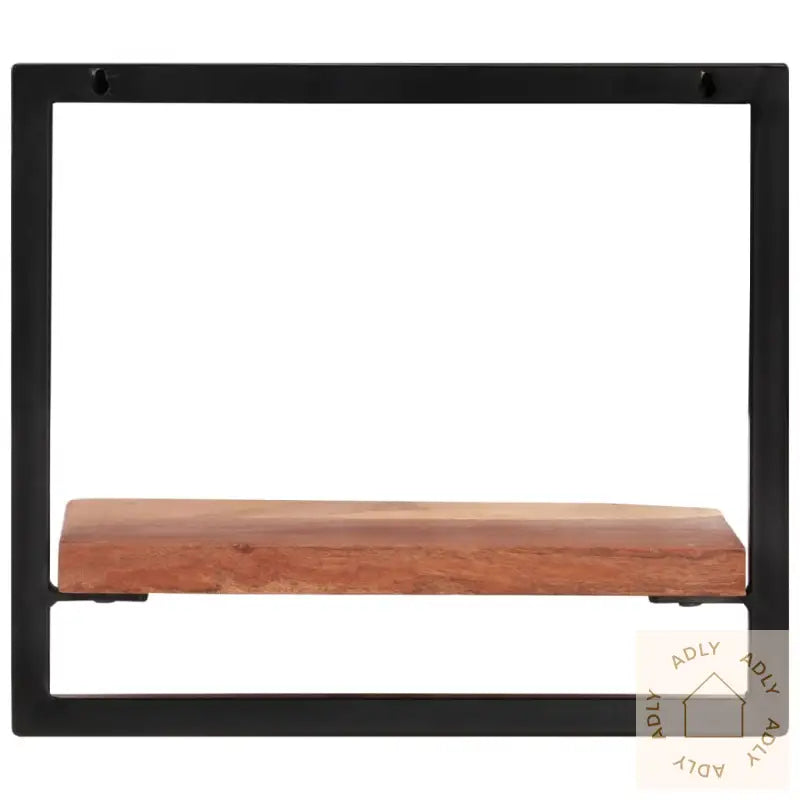 Vegghyller 2 Stk 40X24X35 Cm Heltre Akasie Og Stål