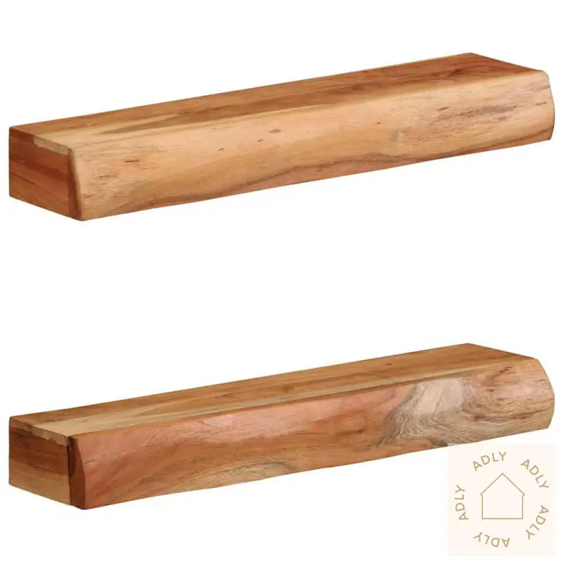 Vegghyller 2 Stk 60X17X8 Cm Heltre Akasie