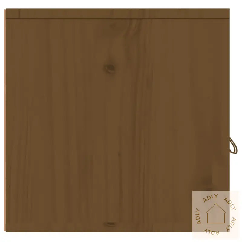 Veggskap 2 Stk Honningbrun 60X30X30 Cm Heltre Furu