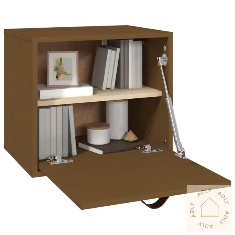 Veggskap Honningbrun 40X30X35 Cm Heltre Furu