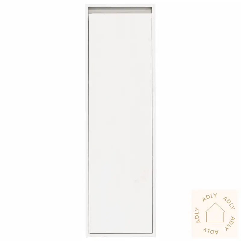 Veggskap 2 Stk Hvit 30X30X100 Cm Heltre Furu
