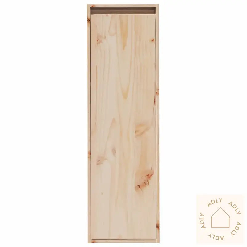 Veggskap 2 Stk 30X30X100 Cm Heltre Furu