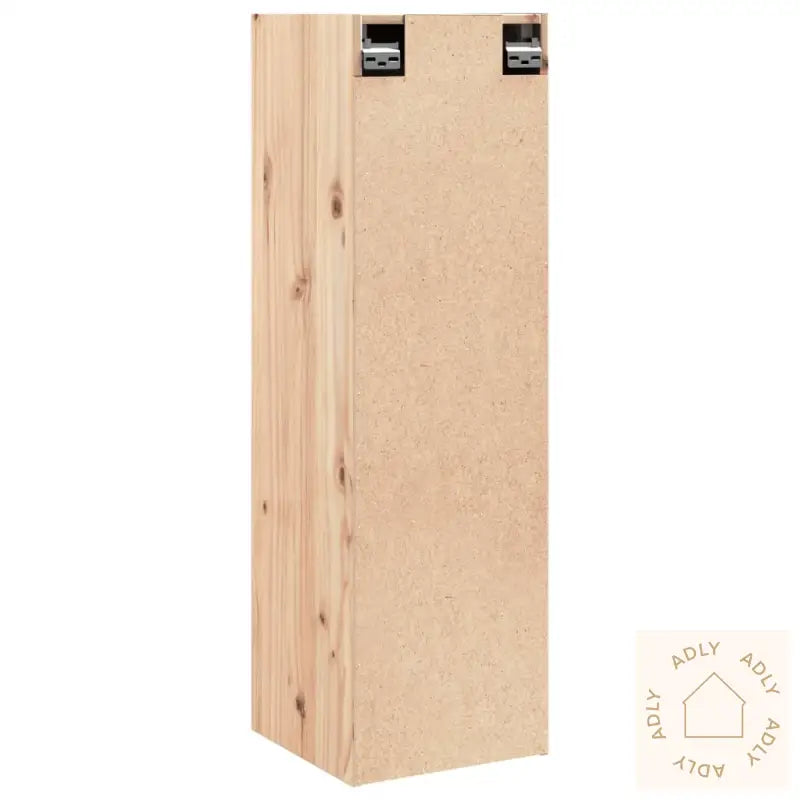 Veggskap 2 Stk 30X30X100 Cm Heltre Furu