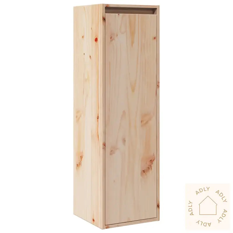 Veggskap 2 Stk 30X30X100 Cm Heltre Furu