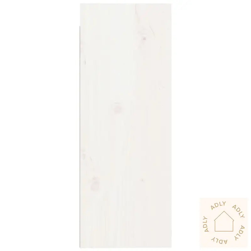 Veggskap 2 Stk Hvit 30X30X80 Cm Heltre Furu